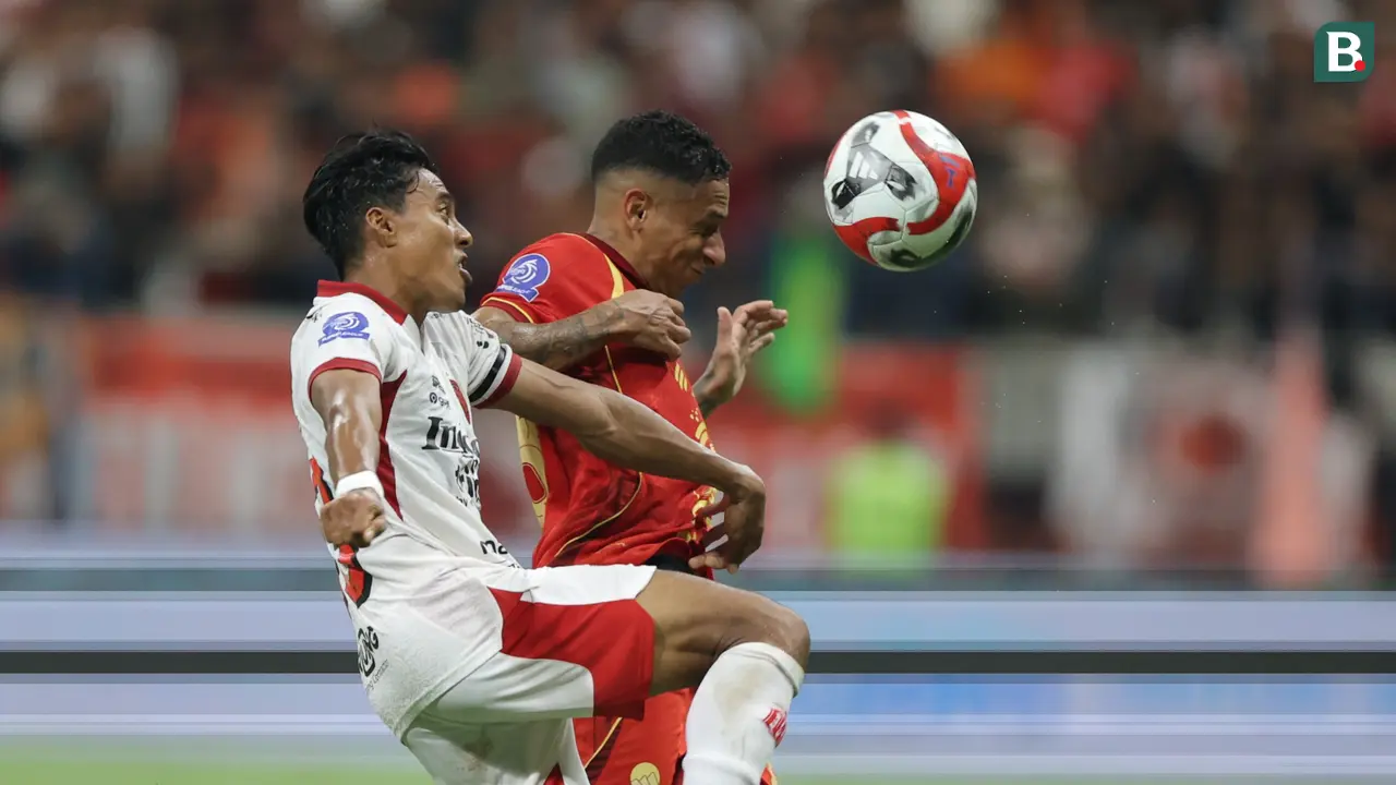 Bruno Tubarao dan I Made Andhika Wijaya - Persija Vs Bali United di BRI Super League 2025/2026