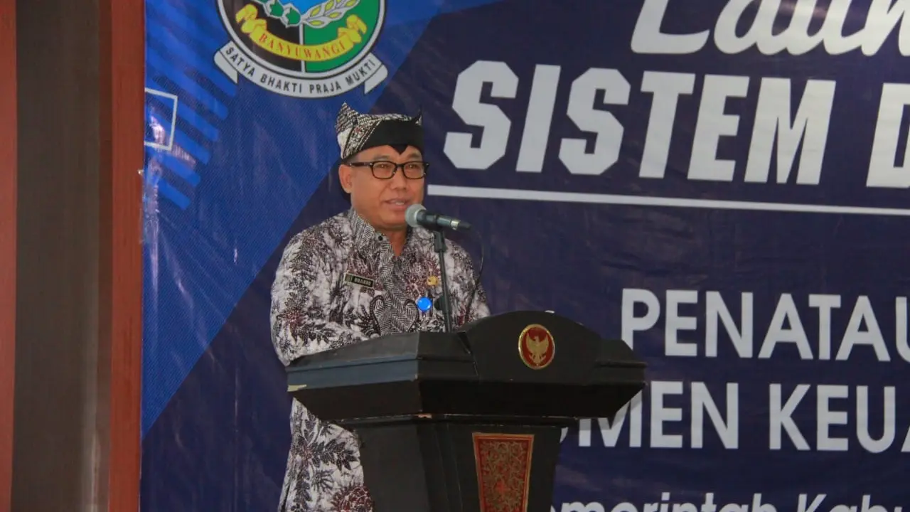 Sekretaris Daerah Banyuwangi, Mujiono.