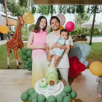 Aaliyah Massaid Rayakan Ulang Tahun Pertama Arash di Bali. [@aaliyah.massaid]