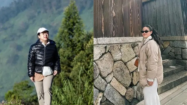 Gaya Kembar Ibu-Anak dari Puan Maharani dan Pinka Haprani, Bak Pinang di Belah Kedua Kenakan Baju Olahraga hingga Kebaya