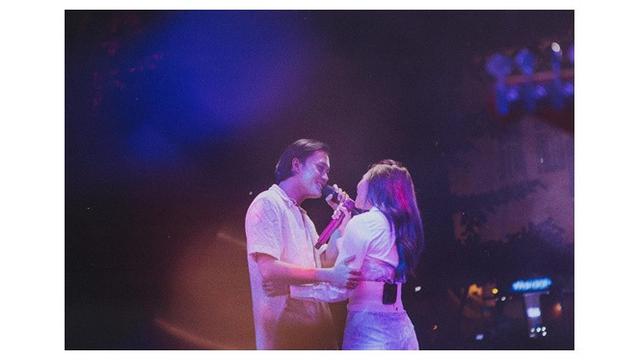 6 Potret Mahalini Raharja Manggung Bareng Rizky Febian, Selalu Tampil Mesra