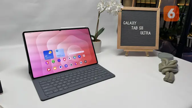 <p>Galaxy Tab S11 series siap debut di Indonesia. (Liputan6.com/ Yuslianson)</p>
