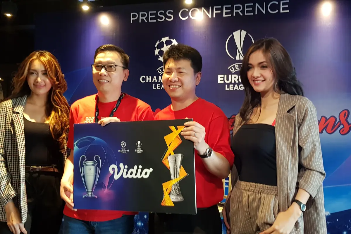 Liga Champions dan Liga Europa di Vidio