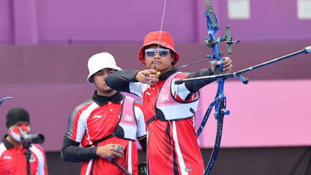 Tim panahan beregu putra