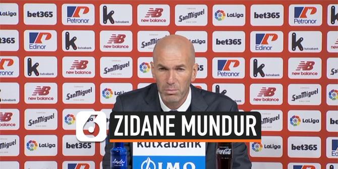 VIDEO: Zinedine Zidane akan Mundur dari Real Madrid, Benarkah?