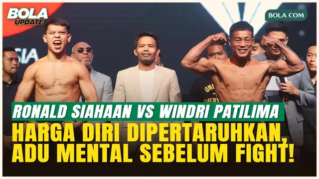 Panas! Ronald Siahaan Adu Gengsi Jelang Lawan Windri Patilima di One Pride MMA FN 89
