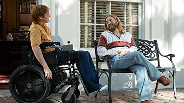 Joaquin Phoenix dalam film Don't Worry, He Won't Get Far on Foot (2018)