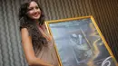 Nadine mengaku baru saja terlibat dalam sebuah film horor bertajuk "Danau Hitam" garapan Jose Purnomo. Foto diambil di kawasan Cikini Jakarta, Sabtu (15/11/2014) (Liputan6.com/Herman Zakharia) 