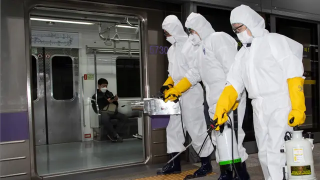 2.337 Orang Terinfeksi Virus Corona di Korea Selatan