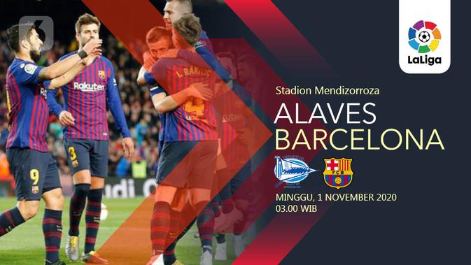Saksikan Live Streaming Alaves vs Barcelona di Vidio Malam Ini - Bola Liputan6.com