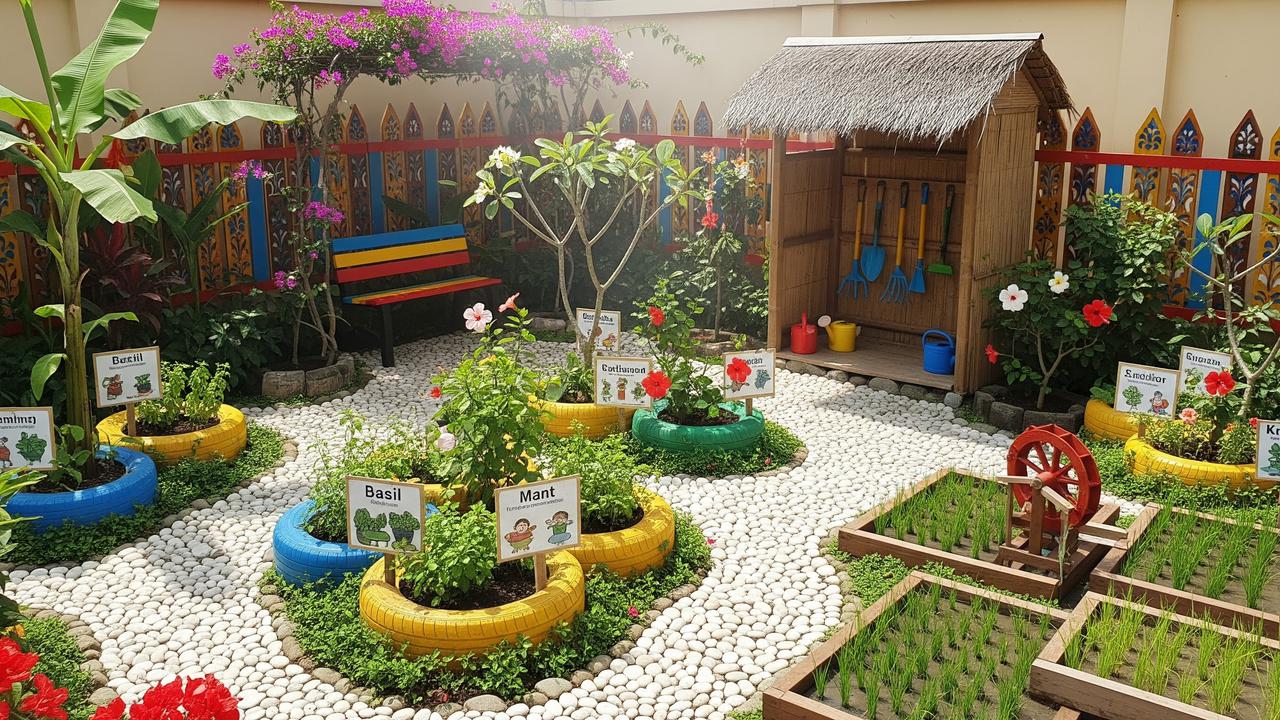 10 Model Kebun Mini untuk Anak-anak Belajar Berkebun di Rumah, Seru dan ...