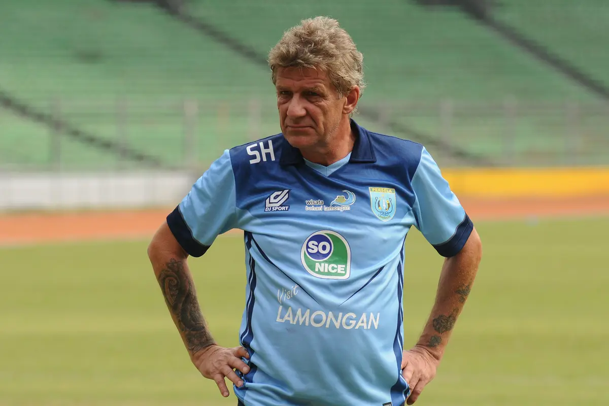 Pelatih Persela Lamongan, Stefan Hansson (Liputan6)