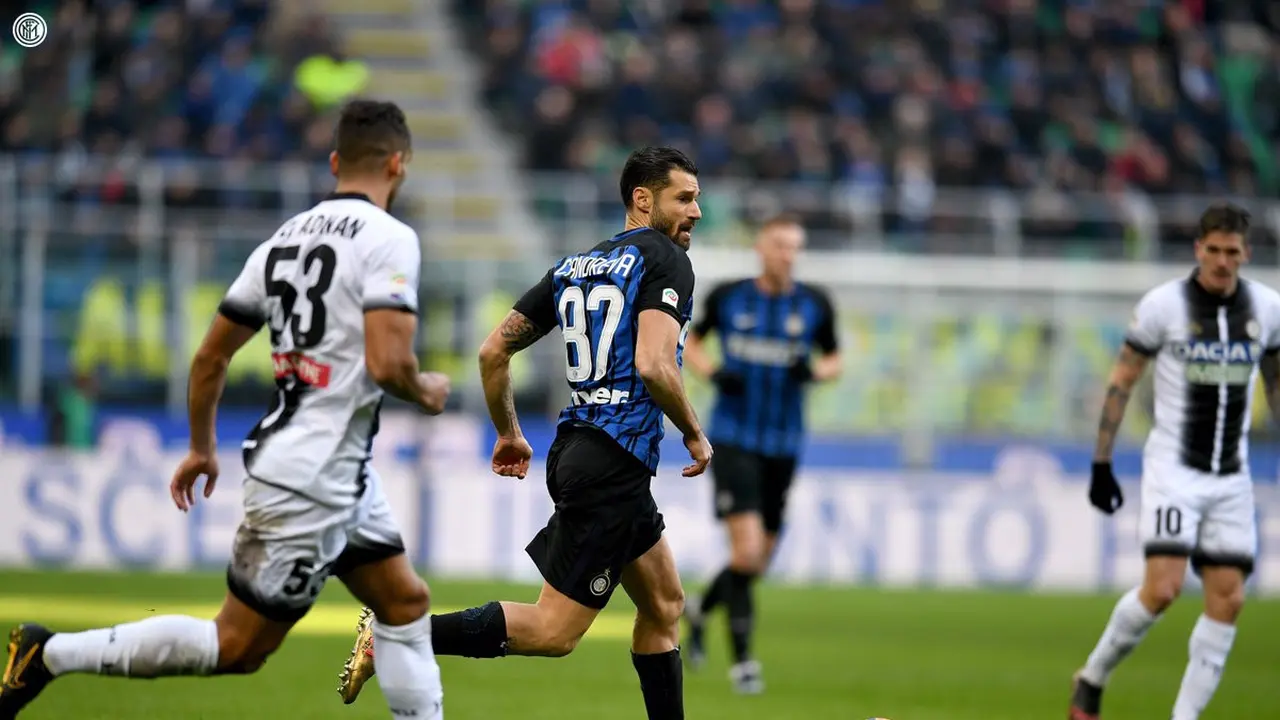 Inter Milan vs Udinese (Twitter Inter)