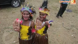 [FOTO] Kampanye di Jayapura, Jokowi Optimis Menang 