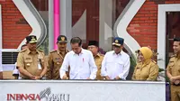 Presiden Joko Widodo (Jokowi) meresmikan empat Terminal Angkutan Massal Tipe A di Jawa Tengah&nbsp;Selasa (2/1/2024)