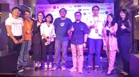 Konferensi pers Festival Belanja Online 2018 di kawasan Menteng, Jakarta Pusat, 21 November 2018. (Liputan6.com/Asnida Riani)