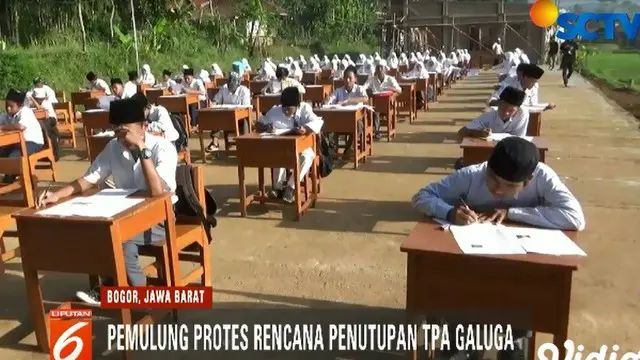 Trik Jitu Siswa SMP di Sumedang Hilangkan Rasa Kantuk Saat Ikut Ujian