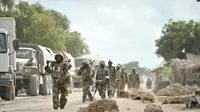 Ilustrasi Al-Shabab serang pangkalan militer pasukan Uni Afrika di Kota Golweyn, wilayah Shabelle, Somalia. (AFP)