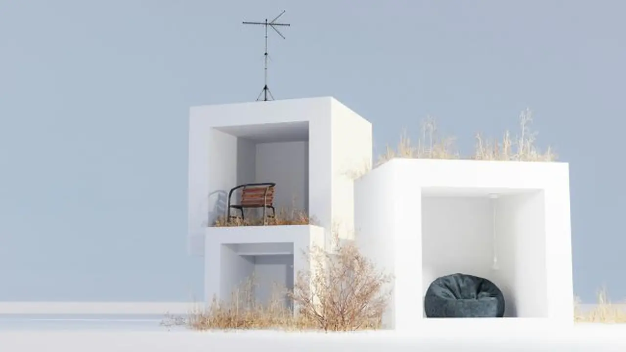 Model Rumah Minimalis 2 Lantai (Felix Fuchs/Unsplash)