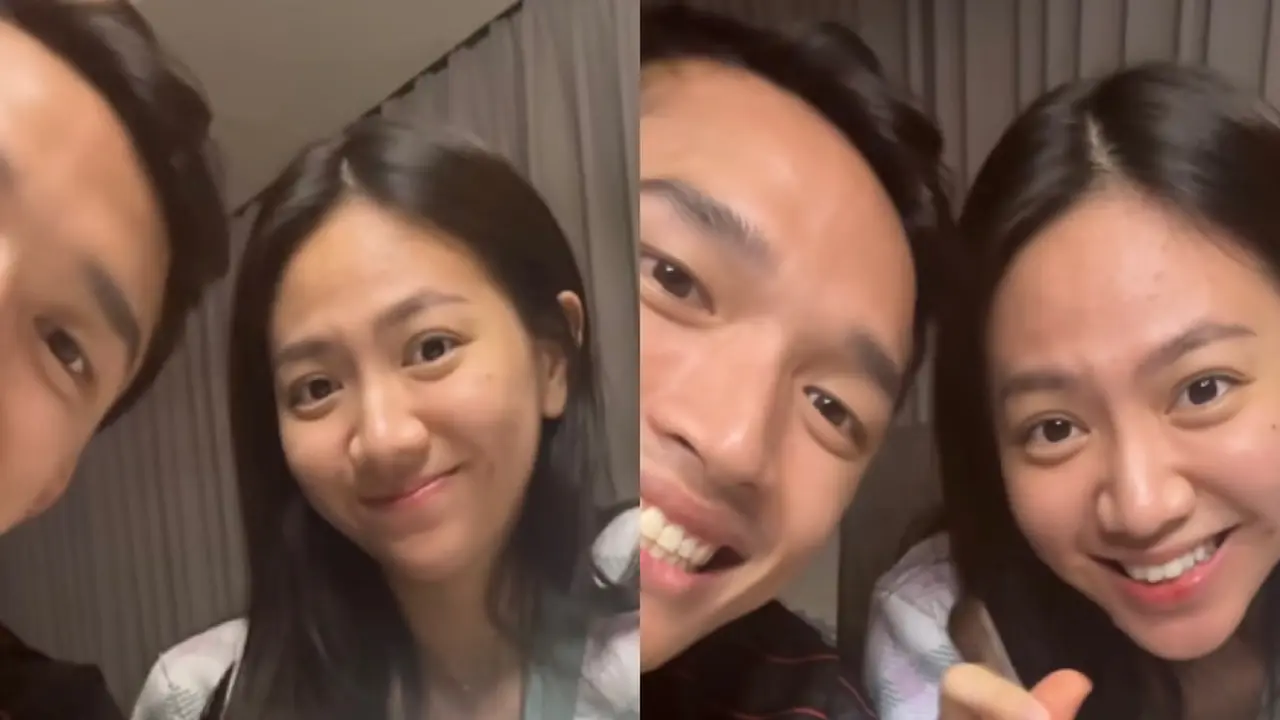 Wajah Bare Face Shanju Istri Jonatan Christie saat Gender Reveal