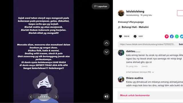 Nama Alshad Ahmad Terseret Usai Nissa Syifa Sang Mantan Melahirkan