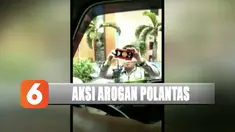 Kesal ambulans pembawa pasien menyalakan sirene, oknum polantas pukul sang sopir.