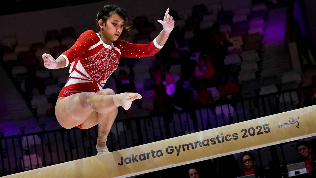 Tim Senam Putri Indonesia Lakoni Debut Maksimal di Kejuaraan Dunia Gimnastik 2025