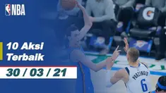 Berita Video 10 Aksi Terbaik NBA 30 Maret 2021, Three Poin Memukau dari Draymond Green