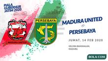 Piala Gubernur Jatim 2020: Madura United vs Persebaya Surabaya. (Bola.com/Dody Iryawan)