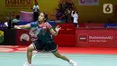 Sejauh ini, peraih medali perunggu tunggal putri bulutangkis Olimpiade Paris 2024, Gregoria Mariska Tunjung masih mencari titel pertamanya di Indonesia Masters. (Liputan6.com/Herman Zakharia)
