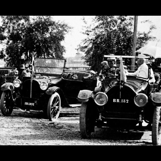 Jalanan Pontianak tempo dulu (Instagram/@pontianaksejarah)