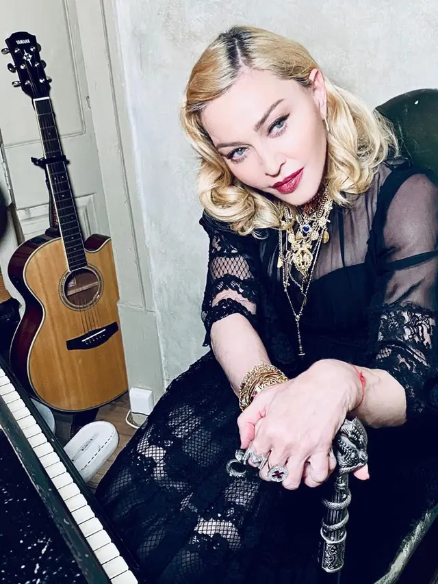 Madonna. (Foto: Instagram terverifikasi @madonna)