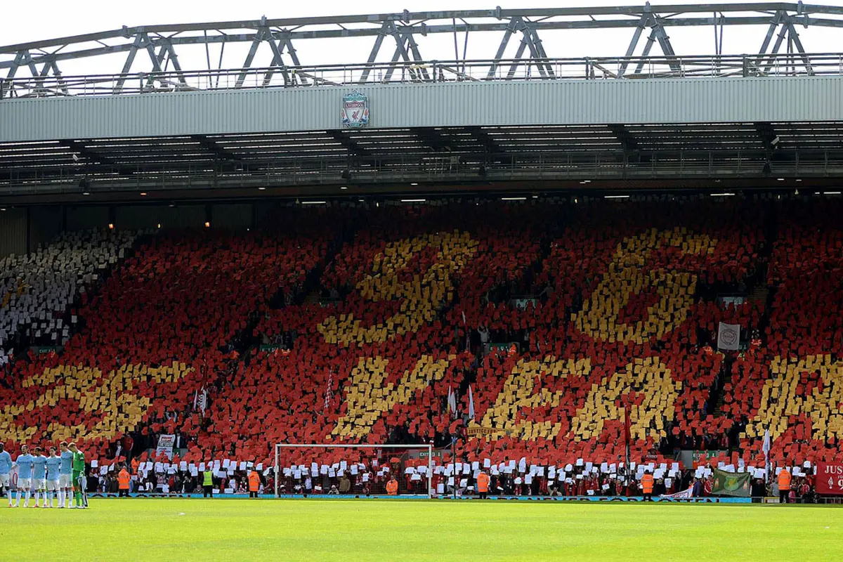 [FOTO] Anfield Peringati 25 Tahun Peristiwa Hillsborough