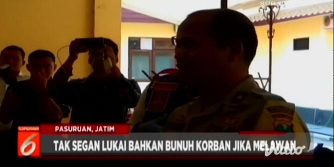 VIDEO: Polisi Tangkap Begal yang Sering Beraksi di Pasuruan