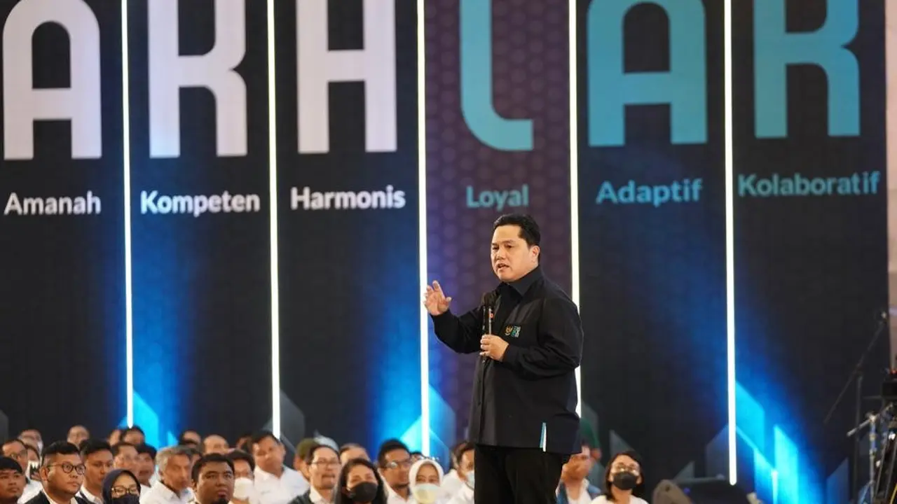 Menteri BUMN Erick Thohir
