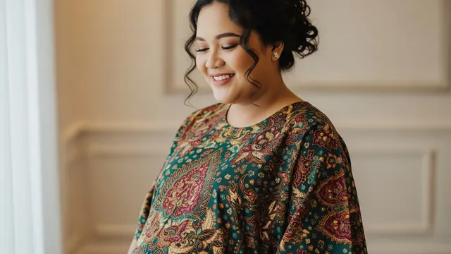 Outfit Ibu Hamil Gemuk Terbaru. Foto: Gemini