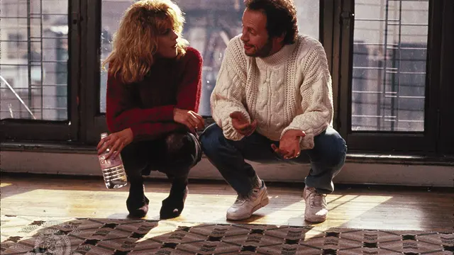 Meg Ryan dan Billy Crystal dalam When Harry Met Sally (Wikipedia)