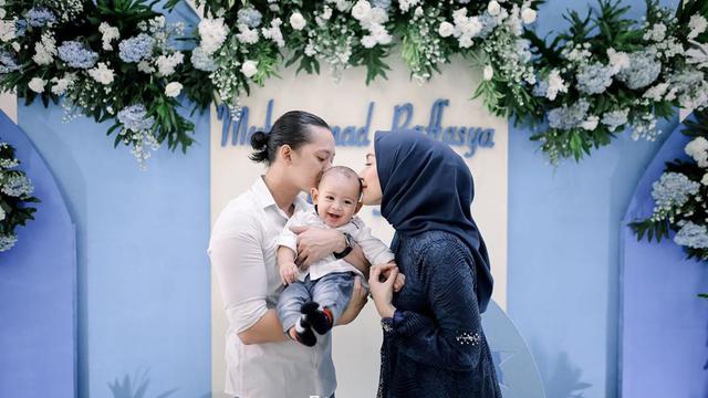 Potret Akikah Raffasya Arshaka Anak Kedua Melody Prima. (Sumber: Instagram/melodyprima)