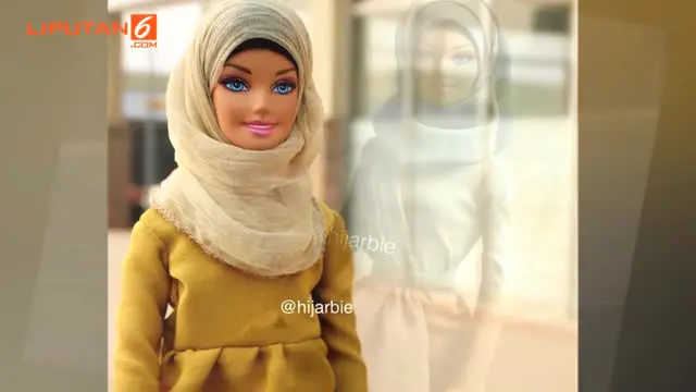 Jika biasanya barbie tampil dengan busana seksi, seorang mahasiswi mencoba inovasi dengan mengeluarkan barbie muslimah lengkap dengan hijab.
