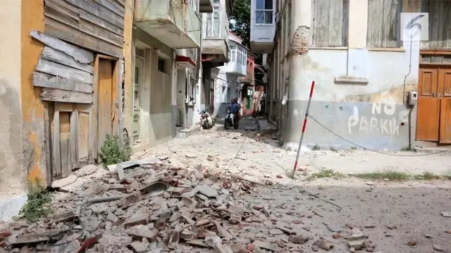 Gempa juga dirasakan di Turki barat, termasuk di Istanbul