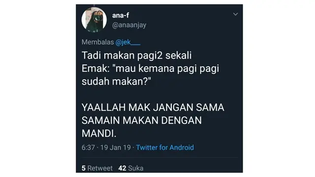 Reaksi Kocak Emak-emak