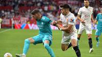 Sevilla saat menghadapi Real Madrid di Liga Spanyol (AFP)
