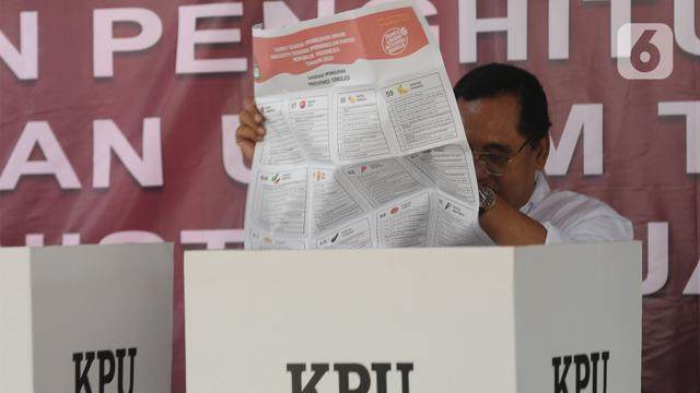 Simulasi Pemungutan dan Penghitungan Surat Suara Pemilu 2024