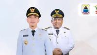 Bupati Lebak Hasbi Jayabaya dan Wakil Bupati Lebak Amir Hamzah. (Istimewa)
