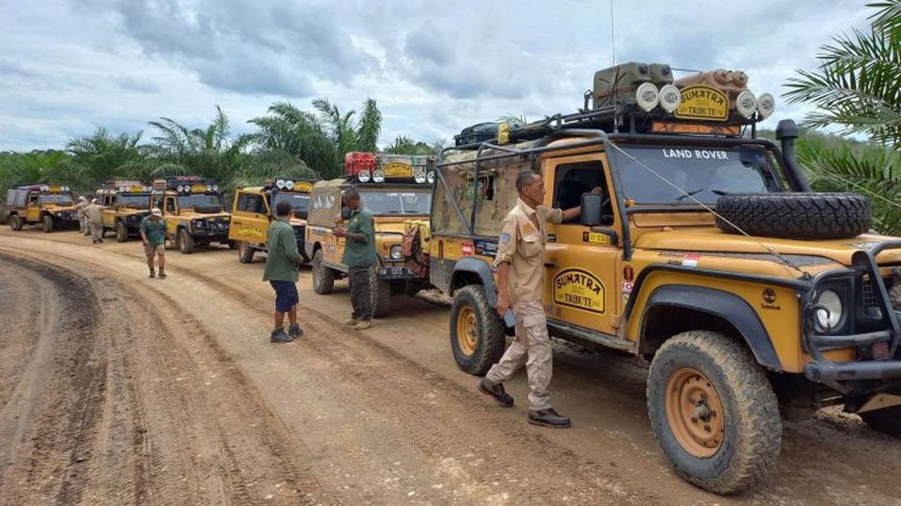 Puluhan Land Rover Ikut Rally Internasional Camel Trophy Indonesia Tribute 2022 (Ist)