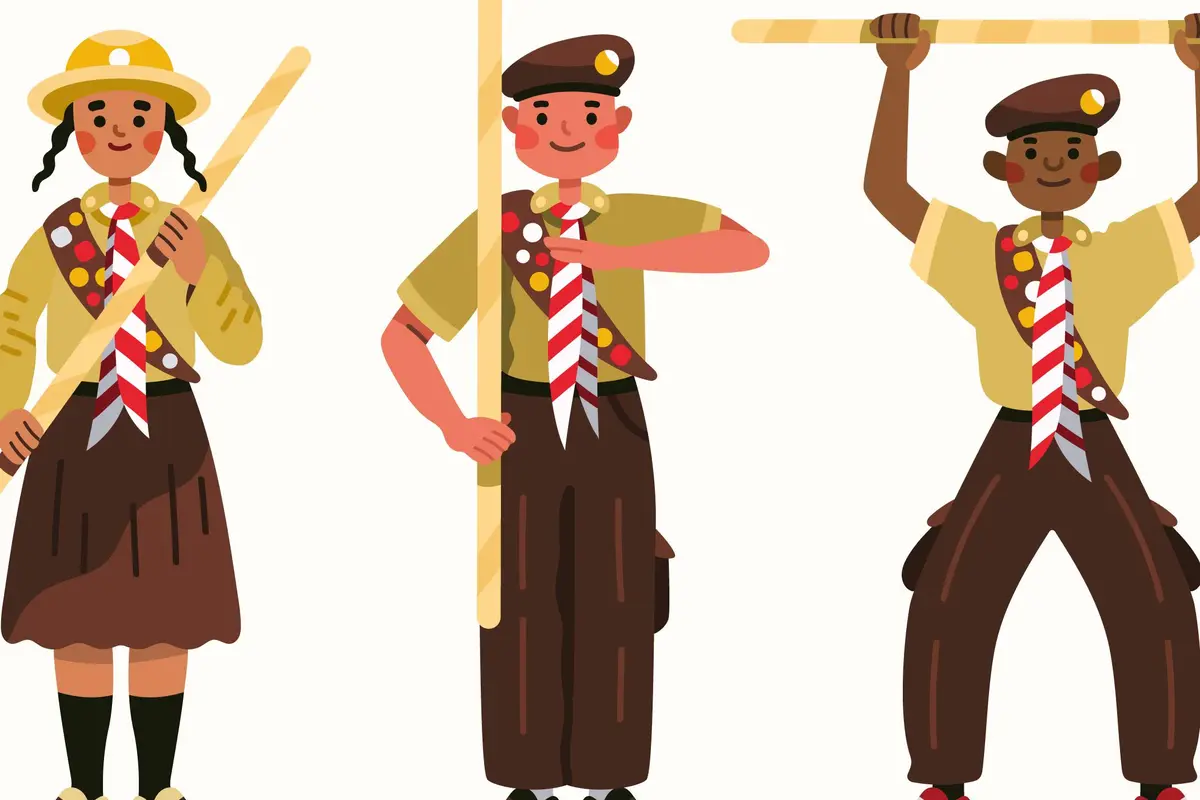 Ilustrasi pramuka