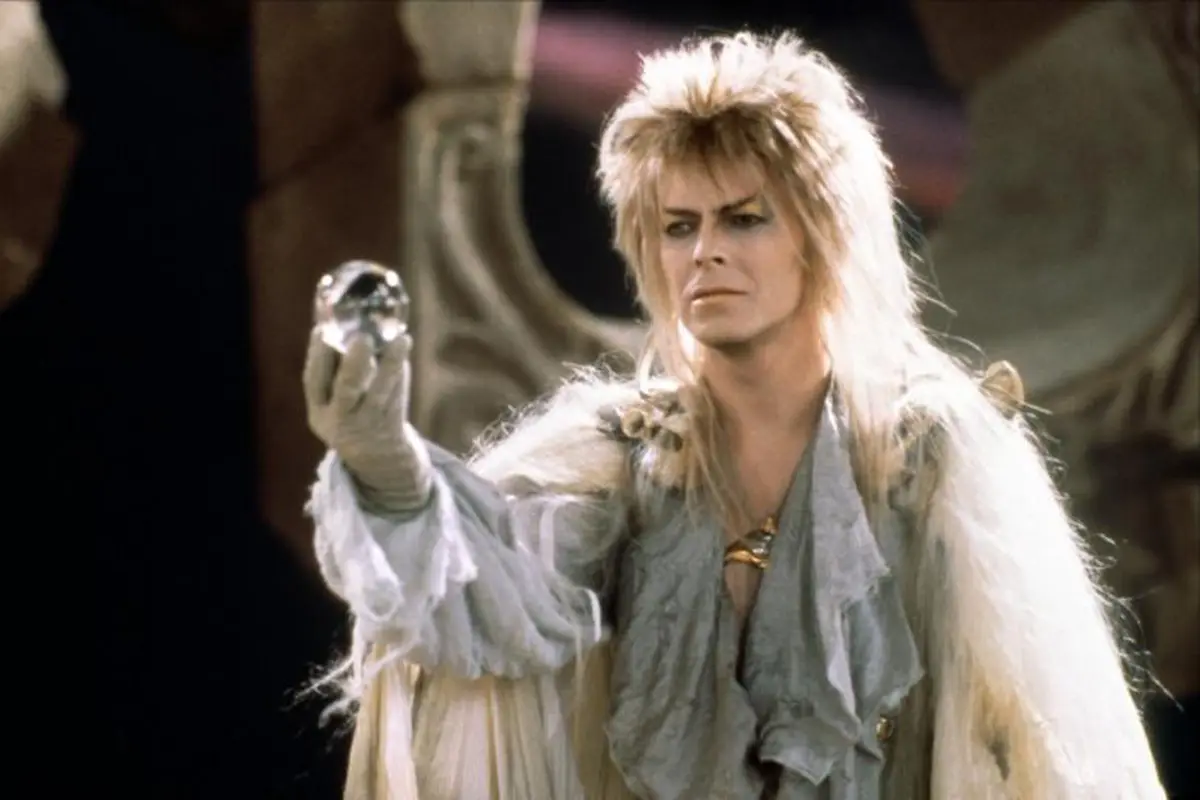 David Bowie dalam film Labyrinth.