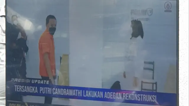 Istri Ferdy Sambo, Putri Candrawathi Berpakaian Serba Putih saat Rekonstruksi Pembunuhan Brigadir J