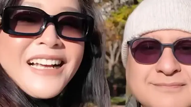 Momen Tak Terduga, Maia Estianty dan Irwan Mussry Diusir Saat Foto Depan Tokyo Tower. (instagram/maiaestiantyreal)