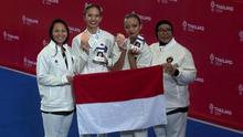 Hilda Tri Julyandra dan Talitha Amabelle Putri Subeni rebut perunggu SEA Games 2025. (Dok Akuatik Indonesia)